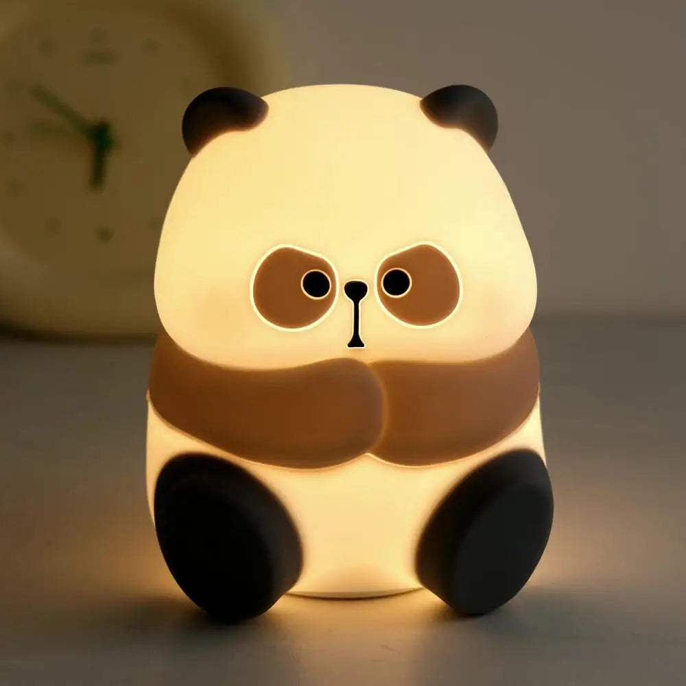 Panda Night Light Lamp Cute Themytom