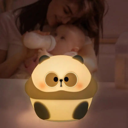 Panda Night Light Lamp Cute Themytom