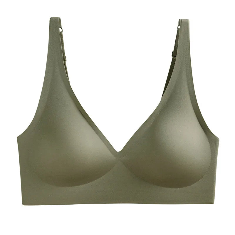 Themytom Seamless Comfort Straps Wireless Shaping Bra