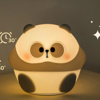 Panda Night Light Lamp Cute Themytom