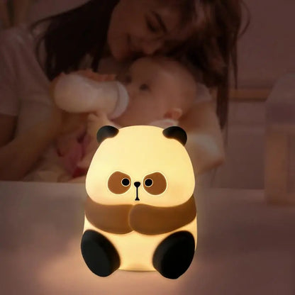 Panda Night Light Lamp Cute Themytom