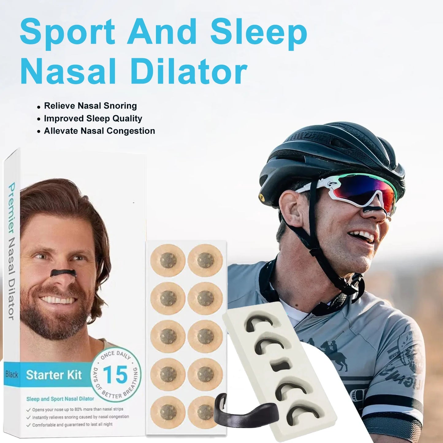 Boost Nose Breathe Magnetic Strips Reduce Snoring