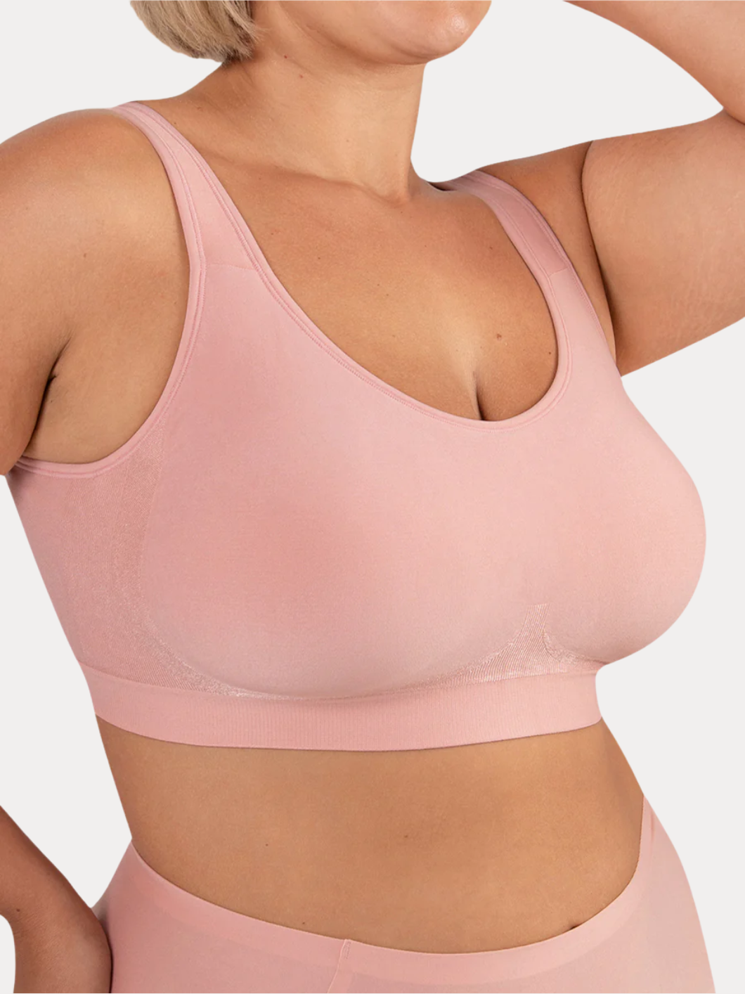 Themytom Seamless Comfort Straps Wireless Shaping Bra