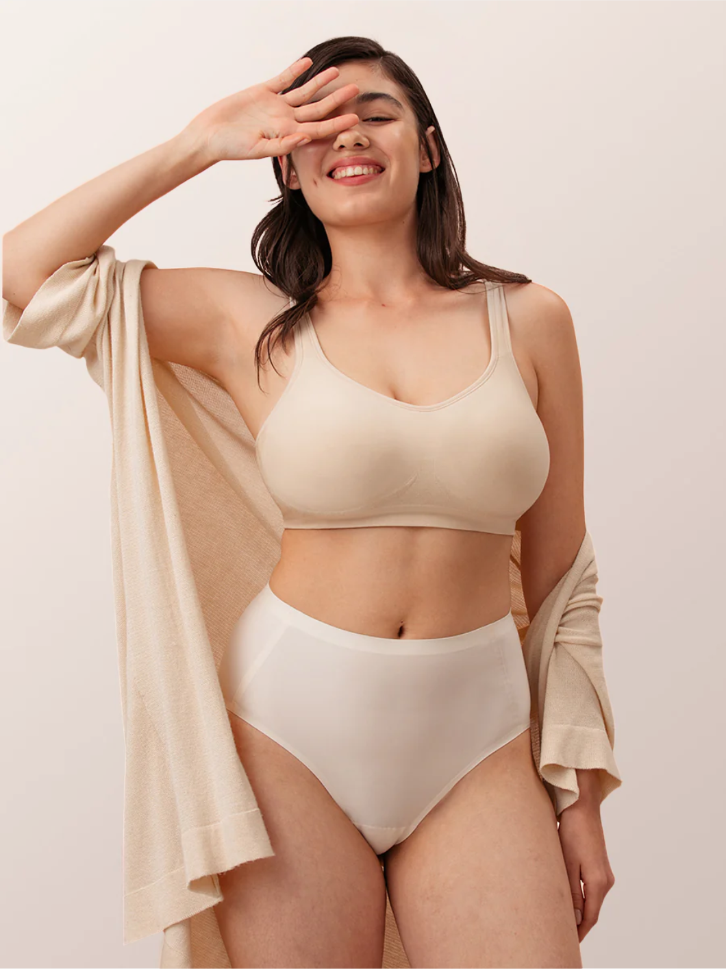 Themytom Seamless Comfort Straps Wireless Shaping Bra