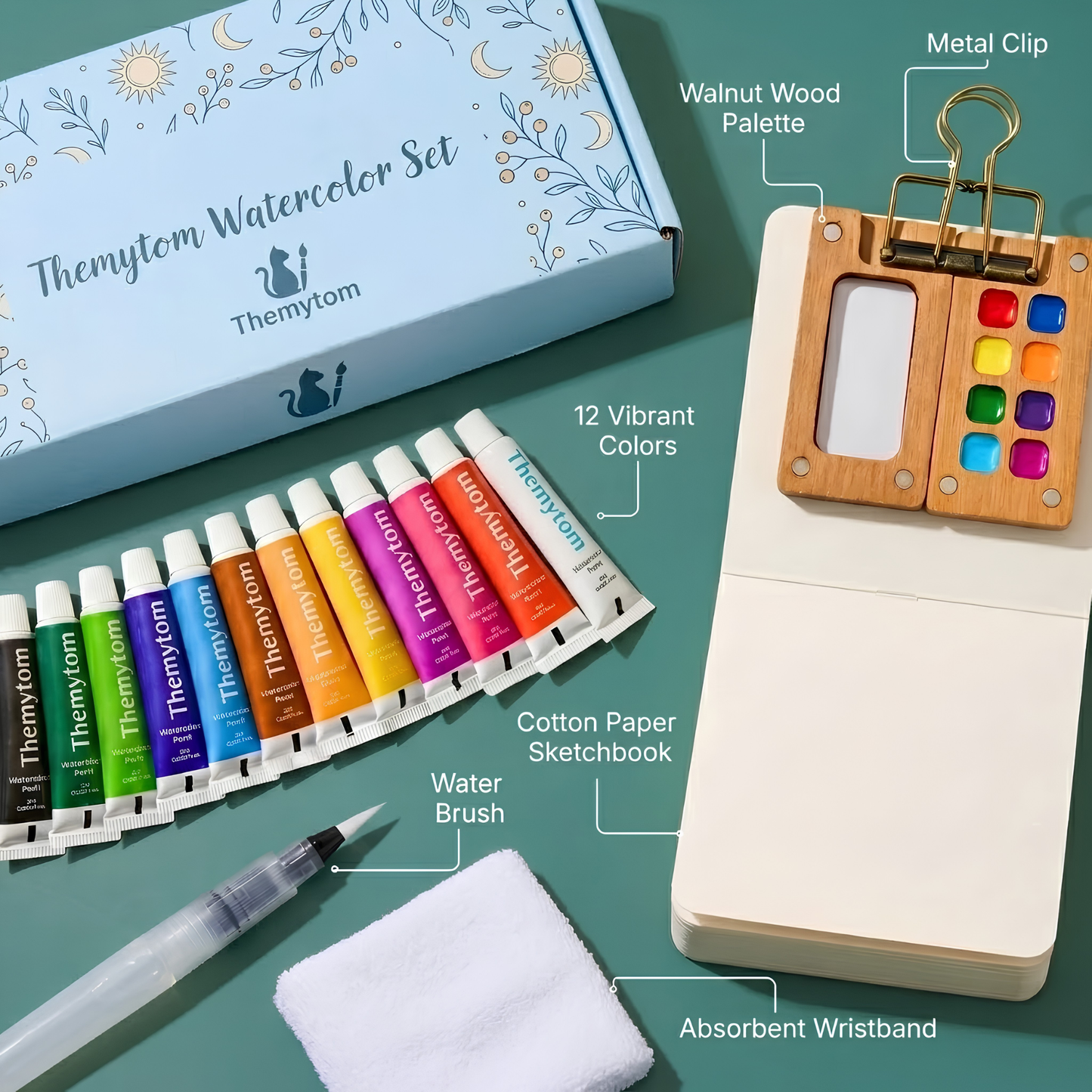 Themytom™ Watercolor Set