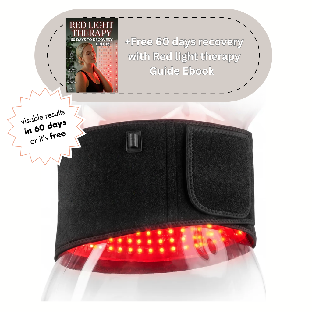 Themytom Pro Red Light Therapy Belt - Pain Relief, Skin Tightening & Wrinkle Support